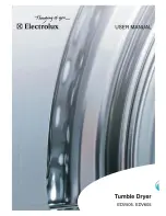 Preview for 1 page of Electrolux EDV505 User Manual