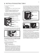 Preview for 5 page of Electrolux EDV5552 User Manual