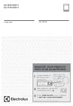 Preview for 1 page of Electrolux EDV605HQWA User Manual