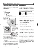 Предварительный просмотр 2 страницы Electrolux EDV606E User Manual