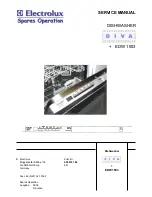 Предварительный просмотр 1 страницы Electrolux EDW 1506 Service Manual