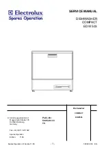 Electrolux EDW 503 Service Manual preview