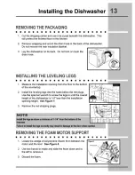 Preview for 12 page of Electrolux EDW5505EPS - ICON - Dishwasher Installation Instructions Manual