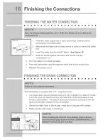 Preview for 15 page of Electrolux EDW5505EPS - ICON - Dishwasher Installation Instructions Manual