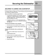 Preview for 18 page of Electrolux EDW5505EPS - ICON - Dishwasher Installation Instructions Manual