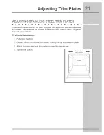 Preview for 20 page of Electrolux EDW5505EPS - ICON - Dishwasher Installation Instructions Manual