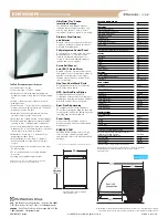 Electrolux EDW5505EPS - ICON - Dishwasher Specifications preview