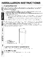 Preview for 8 page of Electrolux EE66WP30PS Use And Care Manual