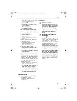 Preview for 27 page of Electrolux EEA120 Instruction Book