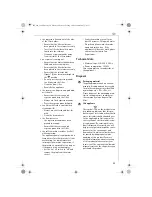 Preview for 33 page of Electrolux EEA120 Instruction Book