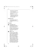 Preview for 42 page of Electrolux EEA150 Instruction Book