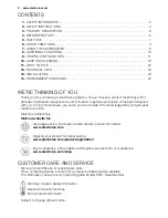 Preview for 2 page of Electrolux EEA4235POX User Manual