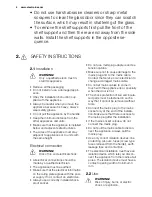 Preview for 4 page of Electrolux EEA4235POX User Manual