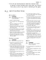 Предварительный просмотр 21 страницы Electrolux EEB3210POX User Manual