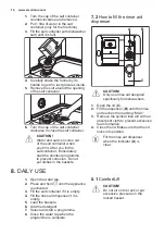 Preview for 14 page of Electrolux EEC67300L User Manual