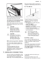 Preview for 15 page of Electrolux EEC87300W User Manual