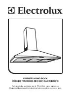 Electrolux EECH6001S Owner'S Handbook Manual preview