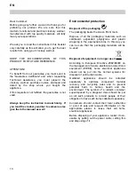 Preview for 14 page of Electrolux EED14600X User Manual