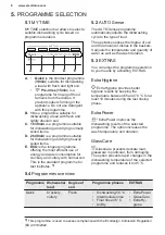 Preview for 8 page of Electrolux EEG67415L User Manual