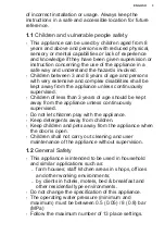 Preview for 3 page of Electrolux EEQ47310L User Manual