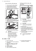 Preview for 14 page of Electrolux EESB7310L User Manual