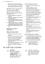 Preview for 18 page of Electrolux EESB7310L User Manual