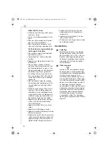 Preview for 8 page of Electrolux EEWA60 Series Instruction Book