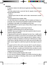 Preview for 8 page of Electrolux EEWA988 Instruction Book