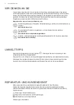 Preview for 8 page of Electrolux EFB90581OX User Manual