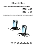 Preview for 1 page of Electrolux EFC 1420 User Manual