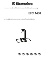 Предварительный просмотр 1 страницы Electrolux EFC 1430 User Manual