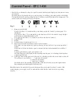 Предварительный просмотр 5 страницы Electrolux EFC 1430 User Manual