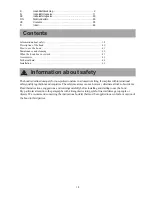 Preview for 2 page of Electrolux EFC 1436 User Manual