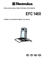 Preview for 1 page of Electrolux EFC 1460 User Manual