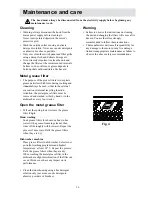 Preview for 6 page of Electrolux EFC 1460 User Manual