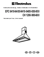 Предварительный просмотр 1 страницы Electrolux EFC 640 User Manual