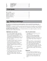 Preview for 2 page of Electrolux EFC 6406 Operating And Installation Instruction