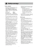 Предварительный просмотр 3 страницы Electrolux EFC 6420 User Manual