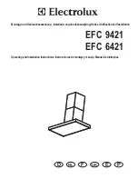 Electrolux EFC 6421 Operating And Installation Instructions предпросмотр