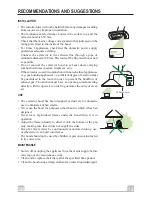 Предварительный просмотр 3 страницы Electrolux EFC 6510 Instruction Manual