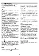 Предварительный просмотр 36 страницы Electrolux EFC 90344 User Manual