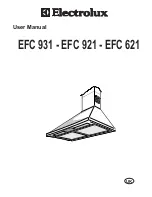 Preview for 1 page of Electrolux EFC 921 User Manual