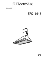 Предварительный просмотр 1 страницы Electrolux EFC 9418 User Manual