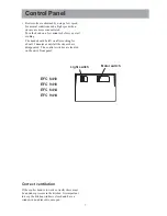 Предварительный просмотр 5 страницы Electrolux EFC 9418 User Manual