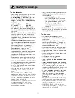 Preview for 3 page of Electrolux EFC 9450 User Manual