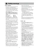 Preview for 3 page of Electrolux EFC 9460 User Manual