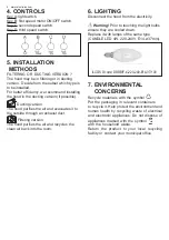 Preview for 6 page of Electrolux EFC226B User Manual