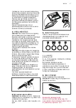 Предварительный просмотр 31 страницы Electrolux EFC316K User Manual