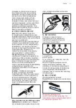 Предварительный просмотр 37 страницы Electrolux EFC316K User Manual