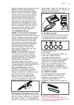 Предварительный просмотр 69 страницы Electrolux EFC316K User Manual